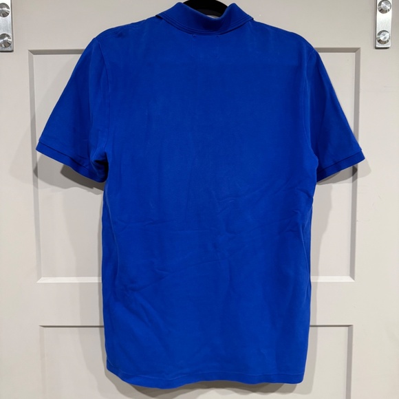 G-Star Raw Dunda Polo Shirt - Boys/Youth Size Small, Solid Blue, Pre-owned - Picture 2 of 11